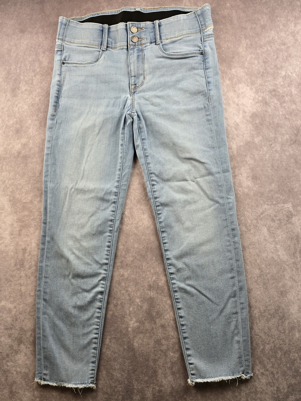 Apt. 9 Light Blue Ankle Cropped Stretch Jeans